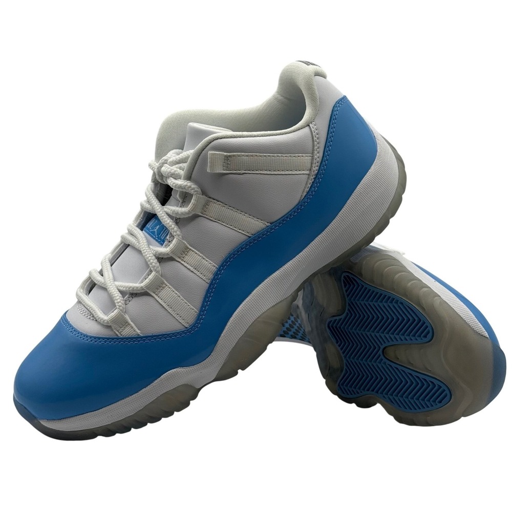 Jordan 11 Retro Low UNC 2017 White University Blue 528895-106 Size 10‎ OG NEW DS